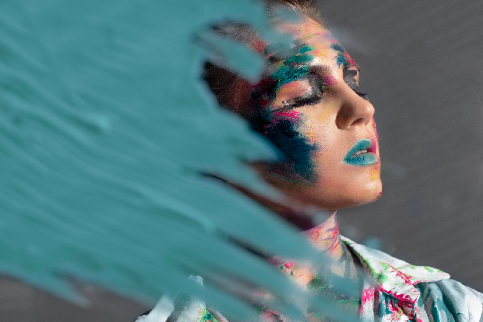 creative portrait beautiful